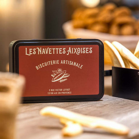 Boites de 12 Navettes provençales artisanales à la fleur d’oranger